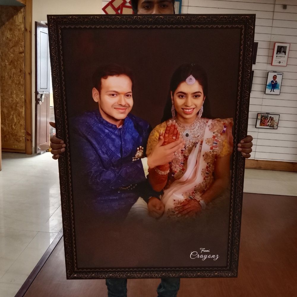 Digital art photo frame