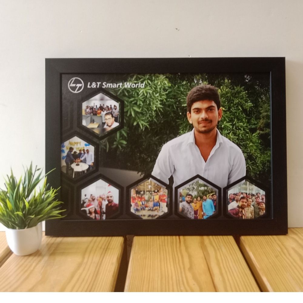 Farewell memory for team member - Collage photo frame