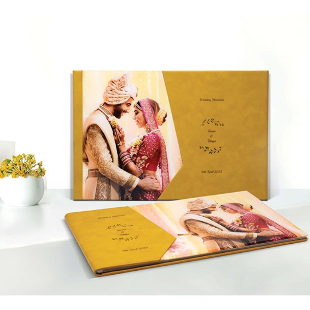 Premium Wedding albums - Yellow