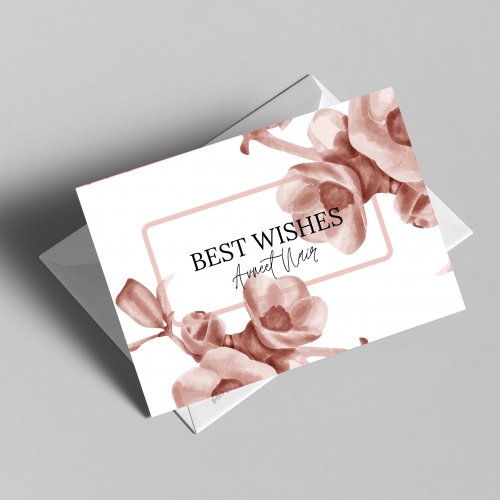 Best Wishes Greeting Card