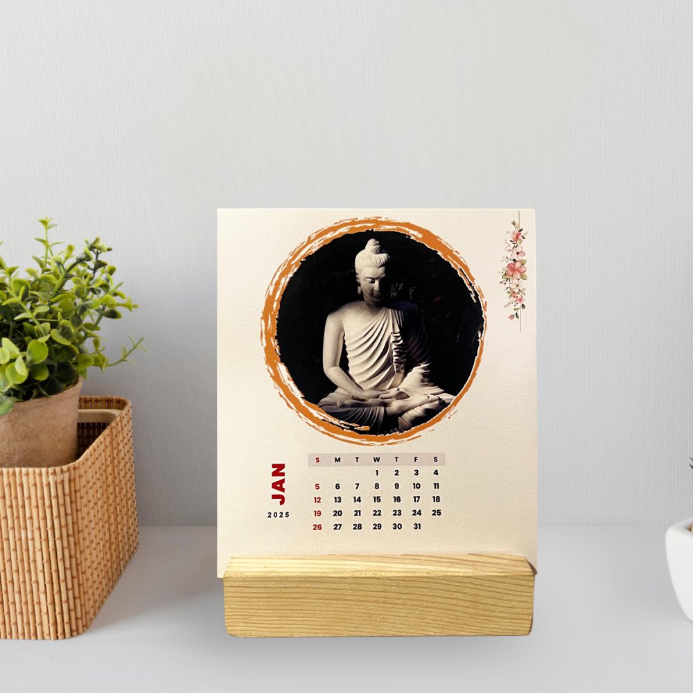 Lord Buddha Calendar - 2025