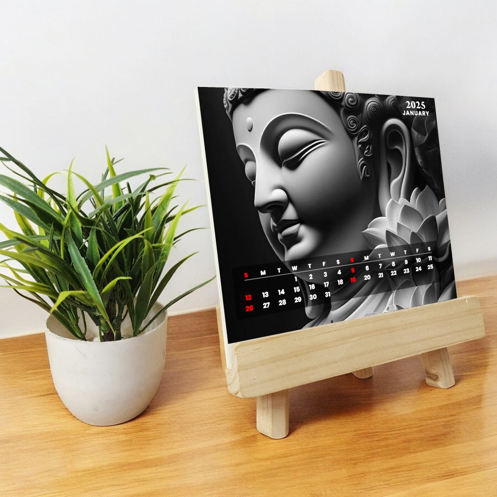 Lord Buddha Calendar - 2025