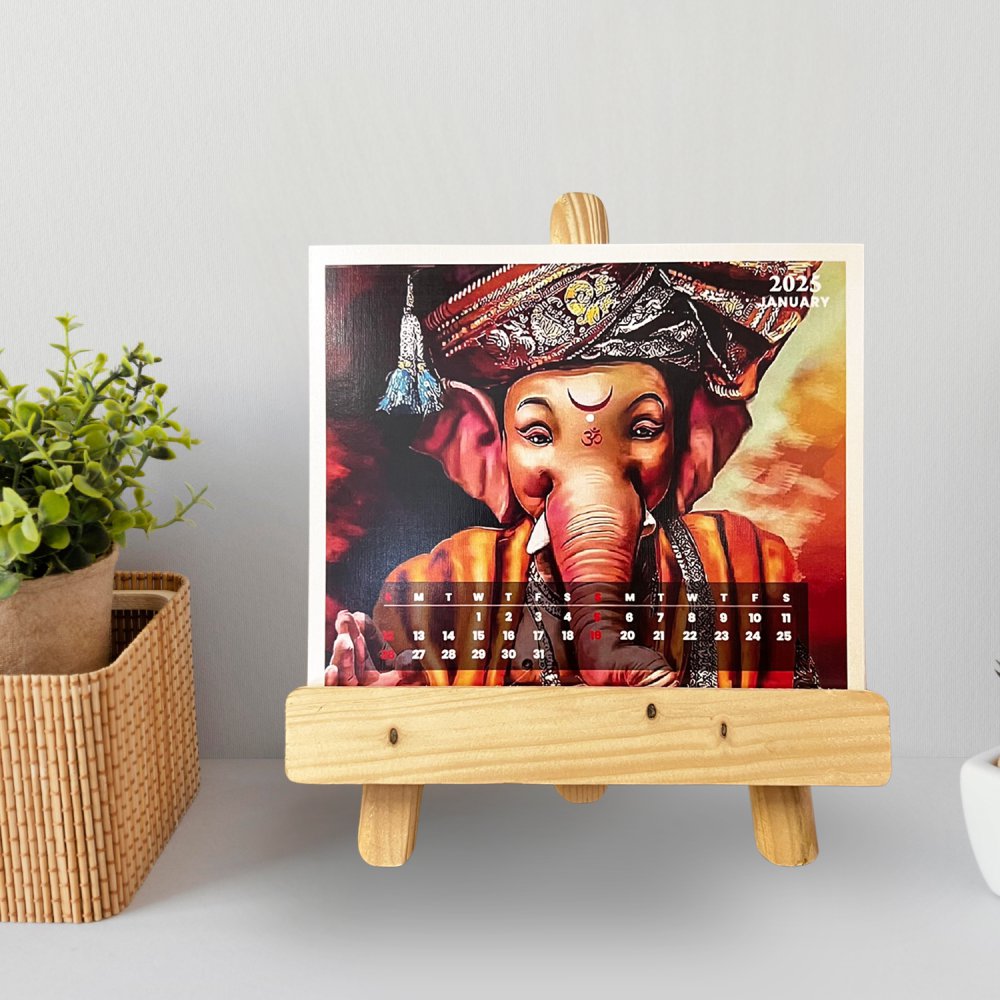 Lord Ganesh Calendar - 2025