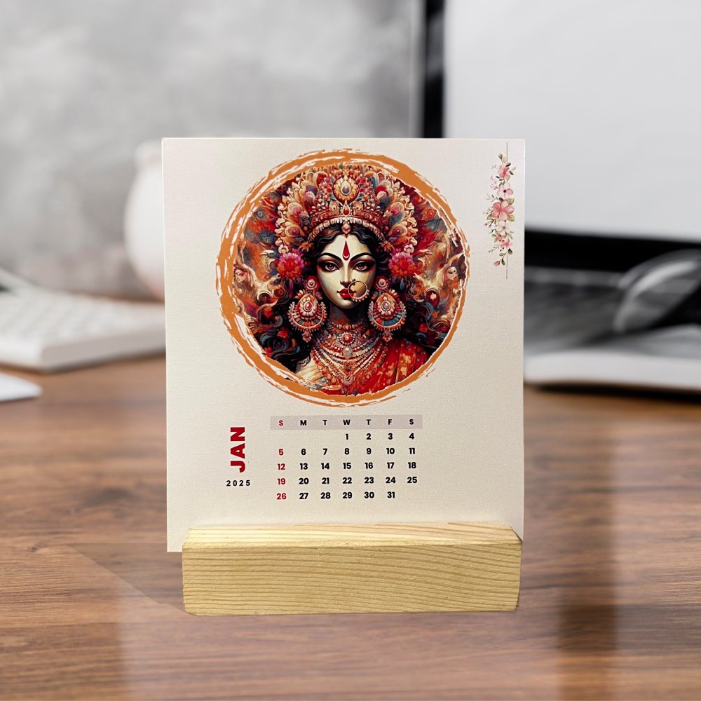 Goddess Durga Calendar - 2025