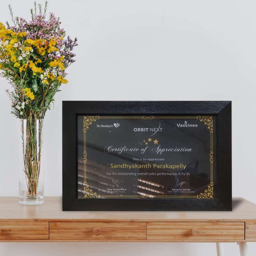 Certificate Photo Frames