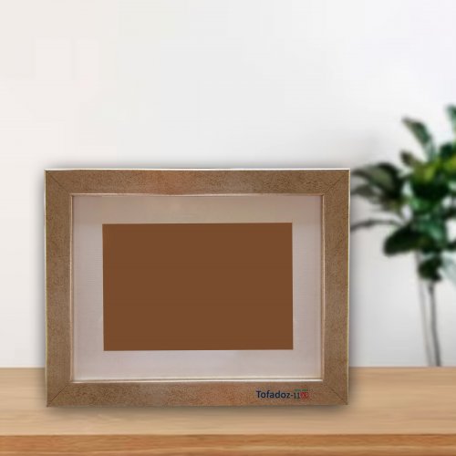 Custom Branding Photo Frame - Silver