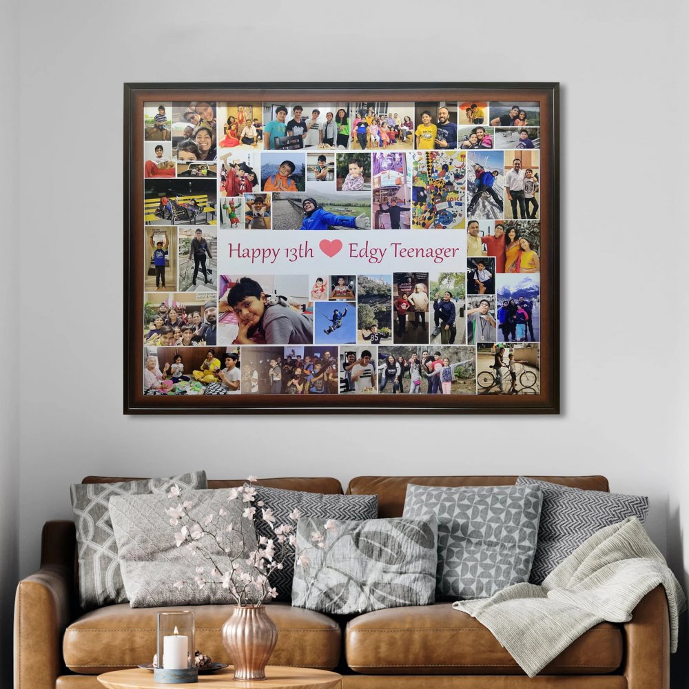 Wall Photo Frame - Grid Collage