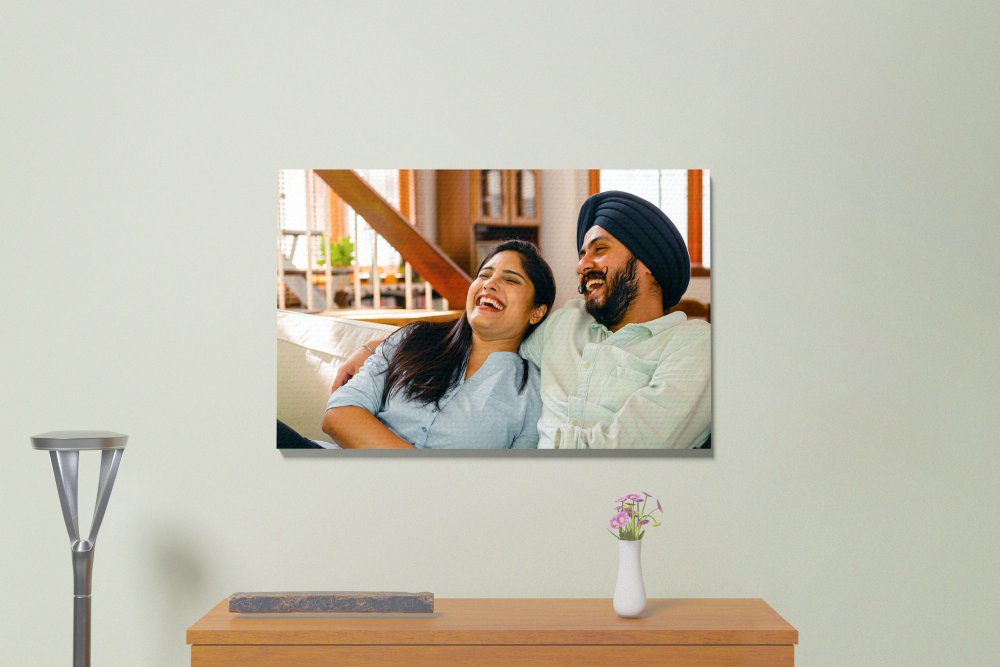 Portrait Wall Photo Frame - Canvas