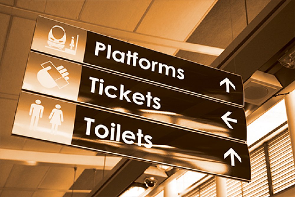 Metal Directional Signage