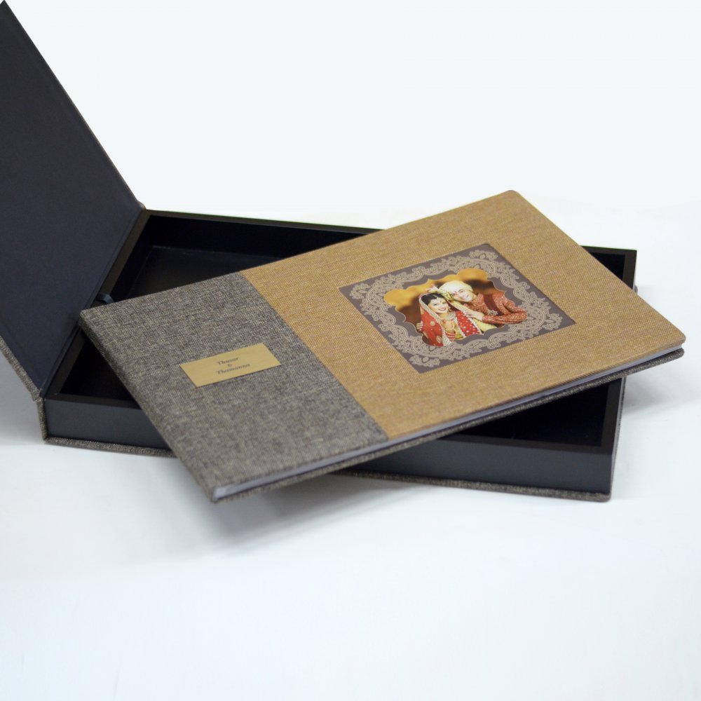 Premium Jute PhotoBook With Box