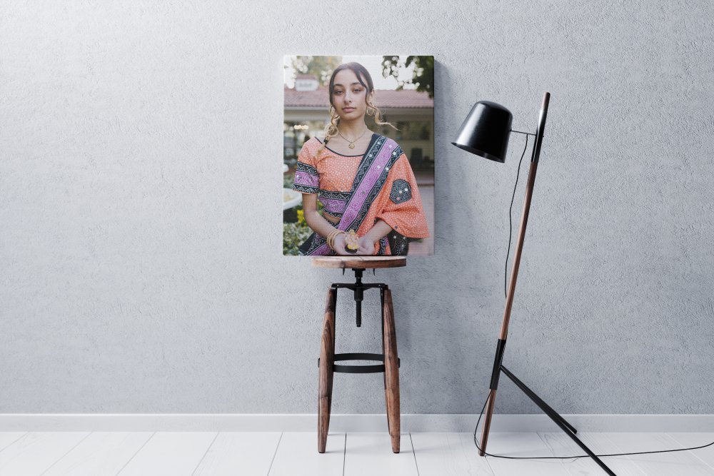 Portrait Wall Photo Frame - Canvas