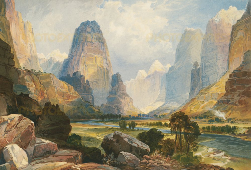 Mountain Valley Painting